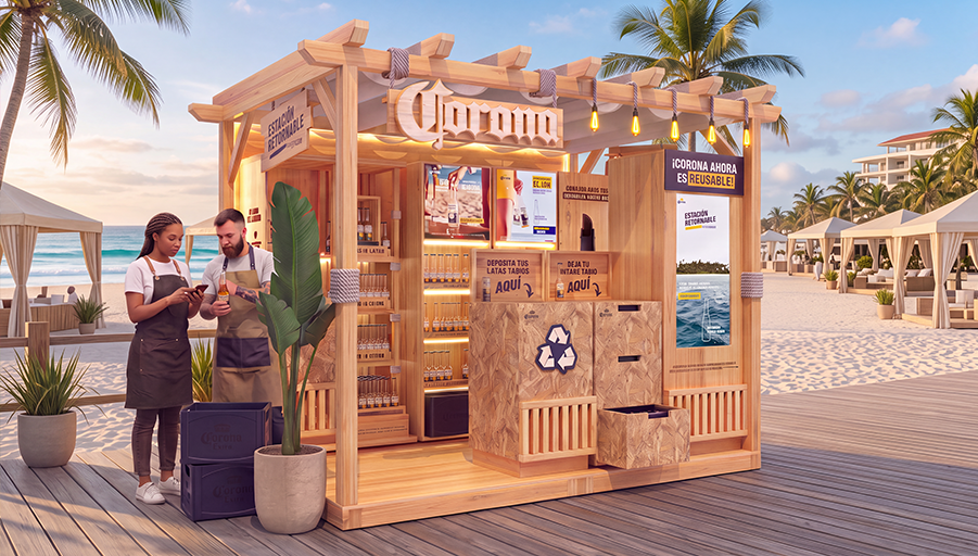 Mobiliario comercial Corona