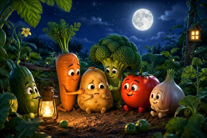 Vista Alternativa con vegetales